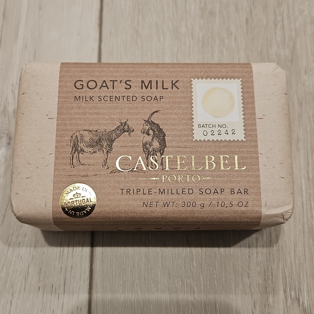 New Castelbel Goat's Milk Scented Soap Bar